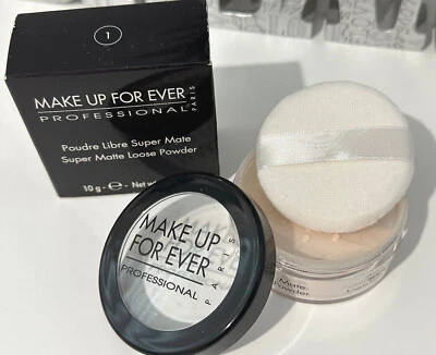 Make Up For Ever Super Matte Loose Powder 0.35 oz **select shade** - Image 1 of 2