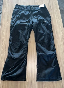 New with Tags Artix Women's Insulated Snow Pants Black XL (16-18) - Picture 1 of 9