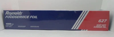 Reynolds 627 Heavy-Duty Economy Aluminum Foil Roll Silver 1000' L x 24" W
