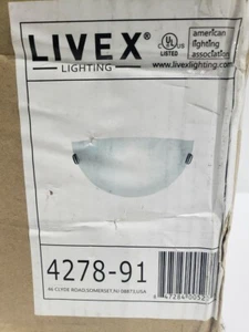 Livex Lighting Providence Wall Sconce-Brushed Nickel  4278-91 * - Picture 1 of 3