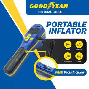 Goodyear Wireless Portable Small Digital Tire Pressure Detection Inflator Pump f - Picture 1 of 5