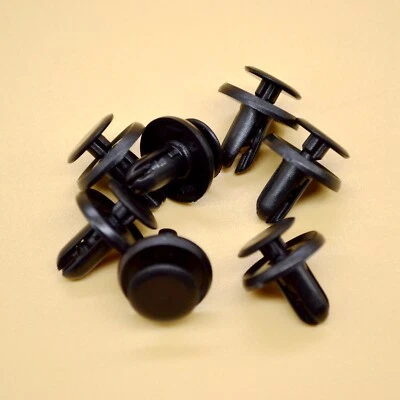 10 piezas 6 mm Agujero Guardabarros Forro Clips Sujetador Tornillos Parachoques para Subaru Mitsubishi Foto 1 de 4