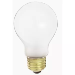 25 W A19 12V SOFT WHITE FROSTED MEDIUM BASE LIGHT BULB LOW VOLTAGE - Picture 1 of 2