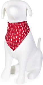 Familien Schlafanzug passend Merry Cotton bedruckt Haustier Bandana rot S/M - Bild 1 von 4