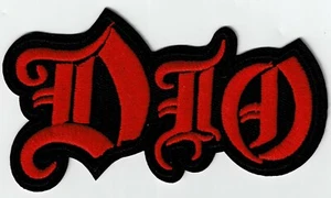 DIO - LOGO - IRON or SEW-ON PATCH - Picture 1 of 1