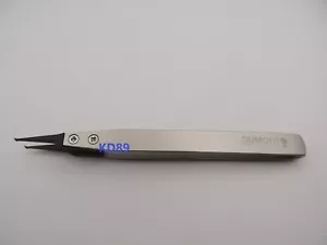 DUMONT Pinzette WA1 Griff mit E10A schwarz STD Spitzen SCHWEIZ HERGESTELLT - Bild 1 von 9