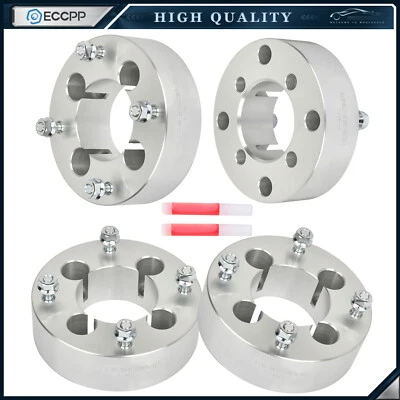 4 Pcs 2 inch 4x110 to 4x137 Wheel Adapters For 4/137 Wheel on 4/110 Honda ATV - Image 1 of 4
