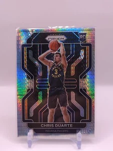 CHRIS DUARTE 2021/22 PANINI PRIZM #315 HYPER PRIZMS ROOKIE CARD RC SP - Picture 1 of 2