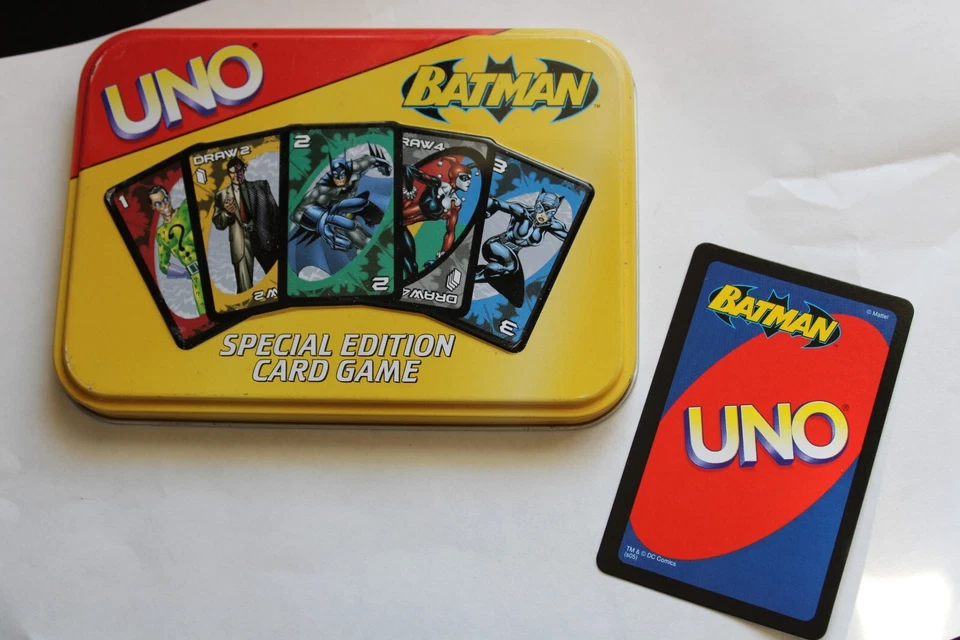 Uno Batman Special Edition Game SINGLE Replacement Card You Pick (2005, Mattel) - Image 1 of 1