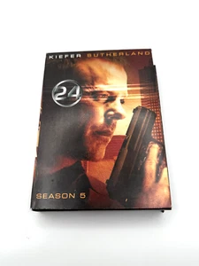 24 Season 5 DVD 7 Disc Set Kiefer Sutherland Action Drama TV Series Box Set - Picture 1 of 5