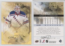2010-11 Upper Deck Artifacts Rainbow /10 Henrik Lundqvist #2 HOF