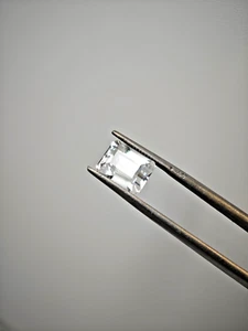 Quarzo Ialino Monte Bianco | Taglio Smeraldo | 3.27 ct – 9.3 x 7.1 mm - Foto 1 di 6