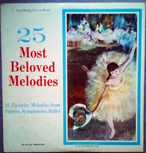 25 MOST BELOVED MELODIES - VARIOUS ARTISTS - NEAR MINT 33 rpm LP - Picture 1 of 6