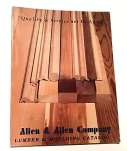 Allen & Allen Company 1996 Lumber & Moulding Catalog San Antonio, Texas - Bild 1 von 9