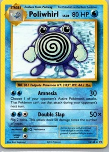 2016 Poliwhirl #24/108 Pokémon TCG XY Evolutions Nicht-Holo-Poke #10 - Bild 1 von 2