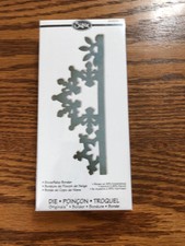 Sizzix Snowflake Border Die New