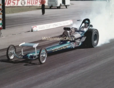 "Sneaky Pete" Robinson años 60 427 SOHC "SlingShot" Top Fuel Dragster FOTO! #(25) Foto 1 de 2