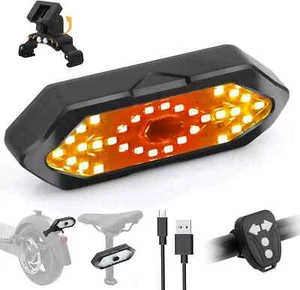 E Scooter Turn Signal,Remote Control Electric Scooter LED Blinker/Tail Light - Picture 1 of 9