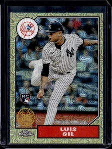 Topps '87 2022 paquete plateado cromado #T87C29 Luis Gil Yankees - Imagen 1 de 2