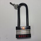 Padlock Ruger Rubber Coated #5035 3.5" x 50mm NEW 10/22 Mini-14 30 Charger LCP