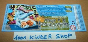KINDER DE122 DE 122 HAPPY HIPPO TALENTSHOW BREAKDANSEUR BPZ FRANCE FR - Photo 1/1