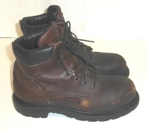 Red Wing Steel Toe Men's Boots Size: 8.5 D ASTM F2413-18 M/I/C EH 2406 READ - Picture 1 of 12