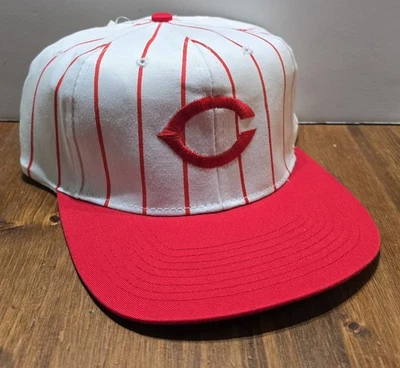 De colección Cincinnati Reds Rayas MLB Auténtico Béisbol Snapback Sombrero Competidor Foto 1 de 4