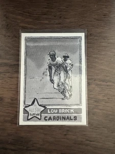 Lou Brock 2025 Topps Shoebox Treasures by Andy Friedman #99 - Picture 1 of 2