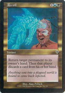 RECOIL X 4 E/X+ INVASION MAGIC THE GATHERING - Picture 1 of 1