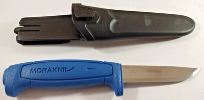 New MORAKNIV 546 W/ 3.5" Stainless Steel Blade-Polymer Sheath-Sweden - Image 1 of 4