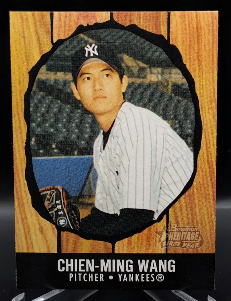 2003 Bowman Heritage - Chien-Ming Wang #235 Black Facsimile Signature (RC) - Image 1 of 3