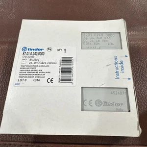 Finder Multifunction Time Relay 87.01.0.240.0000 1CO-SPDT 8A-250V - Picture 1 of 6