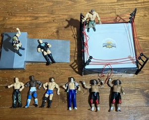 Entrada de rampa de 24 anillos WWE Wrestlemania + 9 figuras 2004-2008 Hass Shelton Cena - Imagen 1 de 16