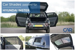 Sonnenschutz für Hyundai Inster ab BJ. 2024, Komplett Set - Bild 1 von 14