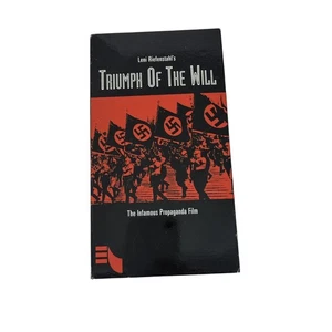 TRIUMPH OF WILL VHS, LENI RIEFENSTAHL 1934 Film -Germany Propaganda Film - Bild 1 von 3