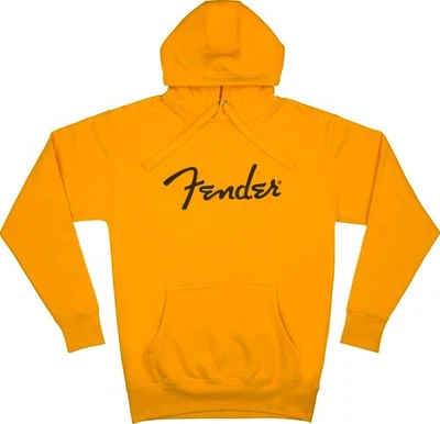 Sudadera con capucha Fender Spaghetti Logo, rubia caramelo, ELIGE TU TALLA Foto 1 de 2