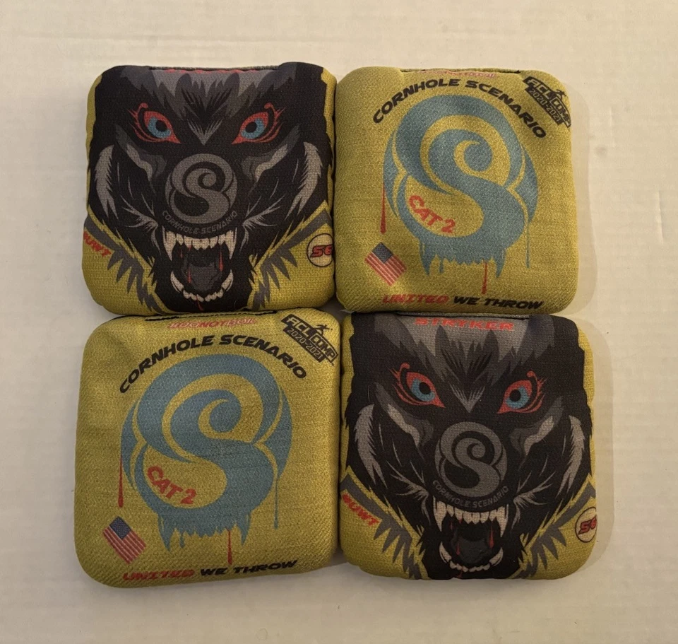 Cornhole Scenario Yellow Cat 2 Strykers - Sello ACL 2020-2021 - Roto - Raro Foto 1 de 1