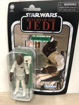 Figura de acción Hasbro Star Wars The Vintage Collection Admiral Ackbar Foto 1 de 4