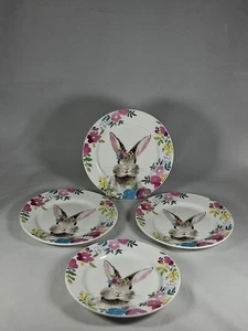 CIROA EASTER PARADE MADE IN CHINA 4 APPETIZER PLATES 5 7/8" DIAMETER. - Picture 1 of 11