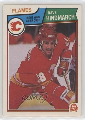 1983-84 O-Pee-Chee Dave Hindmarch #82 Rookie RC - Image 1 of 2
