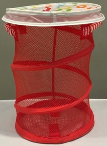 Ikea Kusiner Kinder faltbarer Kleiderkorb Netz Spielzeug Aufbewahrung Zahlen Vintage Retro - Bild 1 von 8