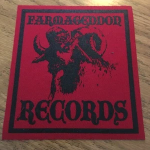 Toppa in stoffa Farmageddon Records "Evil Ram" - Foto 1 di 1