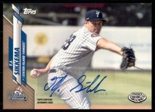 2020 Pro Debut Base Auto Gold #PD-145 T.J. Sikkema /50 - Staten Island Yankees
