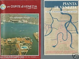 UN OSPITE DI VENEZIA PORTIERI D'ALBERGO 1985 + PIANTA - Picture 1 of 1