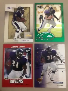 Jamal Lewis 🏈 Baltimore Ravens NFL Football Cards 🏈 4 Card Lot 🏈 - Picture 1 of 7