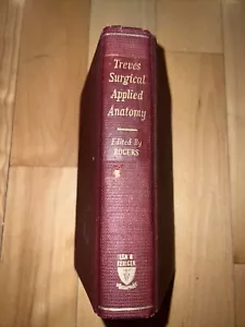 Surgical Applied Anatomy Book by Sir Frederick Treves’ 13th Edition, Revised - Picture 1 of 15