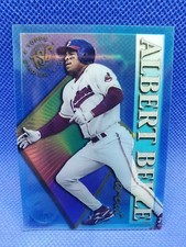 1995 Topps Stadium Club ALBERT BELLE Clear cut MEMBERS ONLY card CLEVELAND