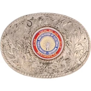 Boucle de ceinture vintage Ibew 479 Union International Brotherhood Electrical Worker - Photo 1 sur 5