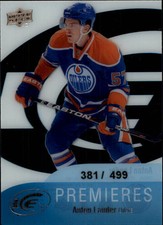 2011-12 Upper Deck Ice Oilers Hockey Card #86 Anton Lander RC/499