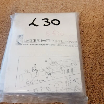 KEYSER K'S KITS OO GAUGE / 4mm  L.M.S. IVATT 2-6-2T  KIT & SPARES - Image 1 of 2